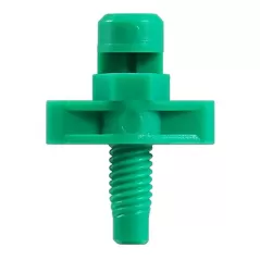 5.5' 180 Degrees Half Circle 16 gph Green Flat Fan Winged 1-Piece Spray Jet | MXJMAG180W
