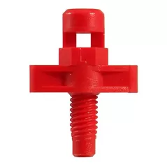 7' 340 Degrees Full Circle 23.5 gph Red Flat Fan Winged 1-Piece Spray Jet | MXJMAR340W