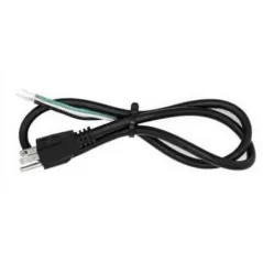 125 VAC 13 A 6' Power Straight Plug 3-Conductor Cord/Pigtail | KNG25261