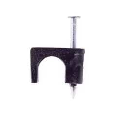 1/4" Low Voltage Clip On Coaxial Cable Staple | KNGPCC1525