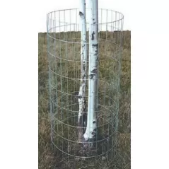 2" x 4" Mesh 72" x 100' 16 ga Steel Galvanized Welded Utility Fencing | LANUF72100
