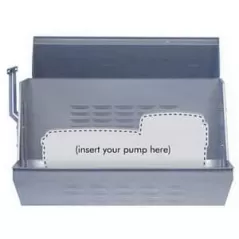 29-3/8" x 15-3/4" x 17-1/2" Powder Coated Stainless Steel Pro Pump Universal Enclosure | MUNENCP2