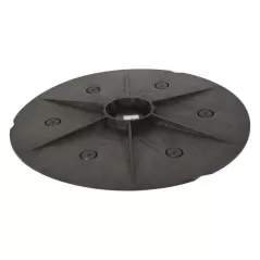 24" Black For FWAS24 H Flo-Well Stormwater Leaching System Bottom Panel | NDDFWBP24
