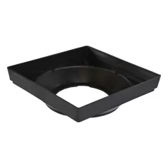 12" X 12" Square Black Low-Profile For 12" X 12" Catch Basin Adapter |  1230