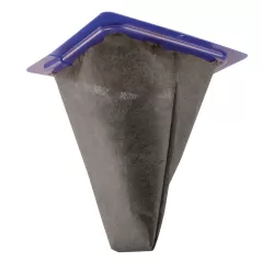 12" x 12" x 17" Black Bag with Blue Frame For 1200/1200NGB/1203/1204/1216/1217/1225 NDS Catch Basins and Kits Filter | NDS1200FF