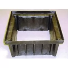 24" x 24" Square Black without Bottom For 24" x 24" Catch Basin Series Extension | NDS2418