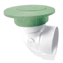 40 gpm HDPE Green Pop-Up Drainage For 3" Sewer and Drain Pipe Drip Emitter | NDS321