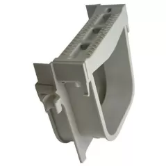 5" Light Gray 6 Degrees Bend Radius For 5" Pro Series Channel Drains Coupling | NDSPSRC864