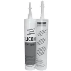 10 oz Cartridge Clear Plumbers Silicone Sealant | PAS1713