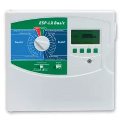 120 VAC Input 26.5 VAC Output 12 Stations Outdoor Modular 14.32" x 5.5" x 12.69" Plastic ESP-LX Series Battery Operated Basic Controller | RBLESPLXBASIC