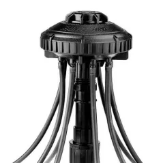 1/2" FPT 0 to 24 gph XBD-80 Series Drip 8-Port Multi-Outlet Emission Device | RBXXBD80