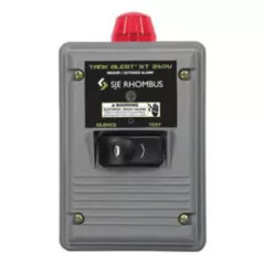 120 VAC 85 dB 6' Cord 6.5" x 4.5" x 3" with Auto Reset Tank Alarm | SJETAXT01H