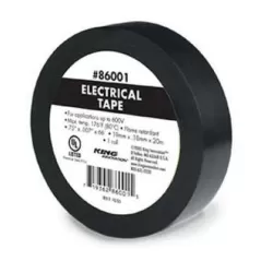 King Innovation Electrical Tape, 600 Vac 66' X 3/4" X 0.007" Black | 86001