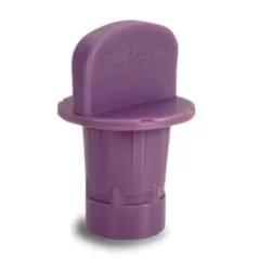 1/2" Flush Purple Plastic MDCFPCAP Series Removable Cap Adapter | RBLMDCFPCAP