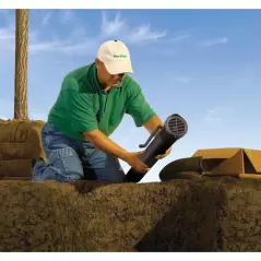 1/2" x 1/4" MNPT Spiral Barb x Barb 0.5 gpm RWS-M Series Root Mini Watering System | RBLRWSMB1402
