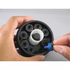 1/2" Inlet FPT x Barb 0 to 24 gph XBD Series Drip 8-Port Multi-Outlet Emission Device | RBXXBD81
