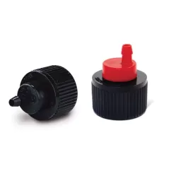 1/2" x 1/4" FPT x Barb 1 gph Plastic Black XB Series Pressure Compensating Low Flow Drip Emitter | RBXXBT10