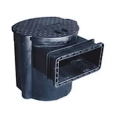 1200 to 3000 gph 8.5" Weir Opening Compact Skimmer Filter | SAVCS0000