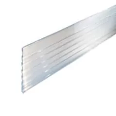 16' x 4" x 1/8" Aluminum Black Landscape Edging | SULA180416BP