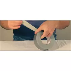 King Innovation Duct Tape, 60 Yd x 2" x 0.0085" Silver Multi-Purpose | 300447