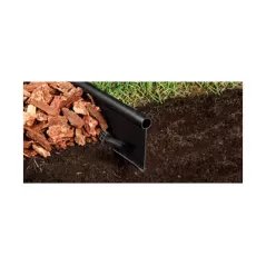 Plastic Strip Edging, 4-3/4" x 20' Flexedge, w/Stakes and Coupler | 44220
