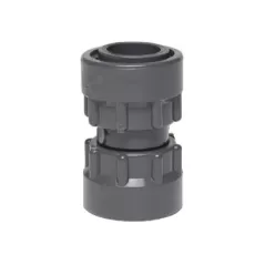 PVC Coupling Manifold 1" x 1" Swivel x Swivel | 329-010