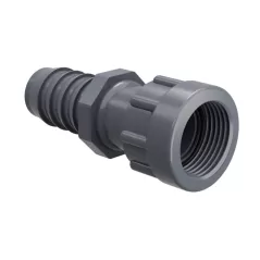 Poly Manifold Adapter, 1" x 1" FPT x Barb Swivel | 335-010