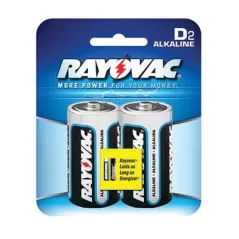 Type D Carded Alkaline Battery | BATD2PK