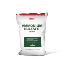 50 lb Bag Green Ammonium Sulfate Fertilizer 21-0-0