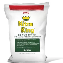 50 lb Bag Dark Green Turf & Landscape Fertilizer 21-2-4