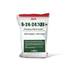 50 lb Bag Premium Plant Food Fertilizer Gray 6-24-24