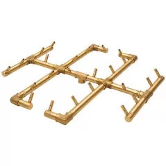 Warming Trends Burner System, 21.5" x 21.5" 290000 Btu Brass CFB290 Series | CFB290NGALPL36C