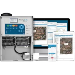 120/220 VAC Input 24 VAC Output 30 to 48 Stations 12" x 5-3/4" x 17" Powder Coated ET Pro3 Series Conventional Commercial Controller | WTPRO33048PRO3UP