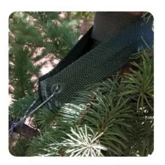 12" x 1.5" USA Woven Polypropylene Stainless Steel Eyelet Tree Strap | TRETSP12