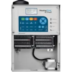 120/220 VAC Input 24 VAC Output 12 Stations Wired 12" x 5.75" x 17" Powder Coated 18 ga Cold Rolled Steel Commercial Controller | WTPRO3C12CWM