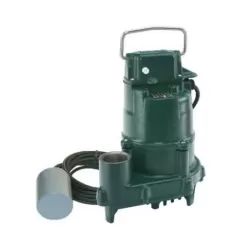 1/2 hp 115 V 77 gpm Permanent Split Capacitor 150 Effluent Pump | ZOEN153