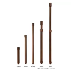 Alliance Outdoor Lighting Riser Extension, Aged Brass For FL100 FL50 Flood Lights 1.07" x 7.67" | AOLRISER6