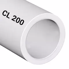 3/4" X 20' Class 200 Sdr-21 Bell End White PVC Pressure Pipe |  55500420