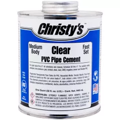 Christy Cement Pvc Med Qt | CSTRHMCLVQT12