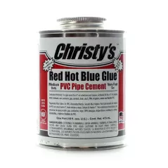 Christy Cement Pvc Red Hot Blue Pint | CSTRHRHBVPT24