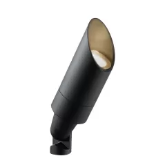 Mu Series No-Lamp LED Long Shroud Up Light, Black | MUNLLSFB