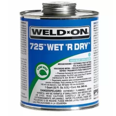 IPS PVC CEMENT 725 1/4 PINT 10850 WET OR DRY | IPS725PT