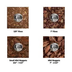 Pine Nuggets, 3 Cubic ft. Bagged Bark Mulch