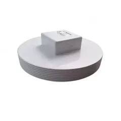 Countersunk Plug, 4" MPT PVC P Series SDR-35 Solvent Weld |  41P8