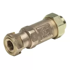1" FNPT Cast Bronze 175 psi 4N-300/DUC4N Series Dual Check Valve | CNP4N3A55A