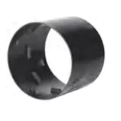 ADS Soiltight Coupler, Snap HDPE Dual Wall Injection Molded External N-12, Black 6" | DFD0613AA
