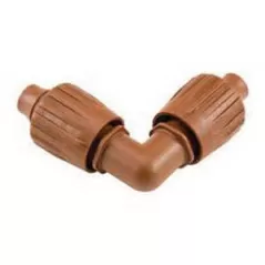Hunter Locking Elbow, Brown Glass-Filled Polypropylene | PLDLOCELB