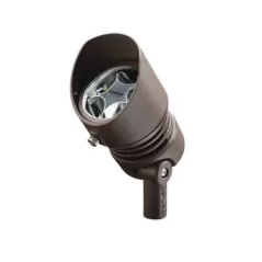 6.5 W 3000K LED Textured Architectural Bronze Cast Brass Accent Light | KIC16008AZT30