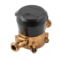 5/8" x 3/4" 150 psi Copper Alloy/Plastic Positive Displacement Water Meter | WWFWM58X34