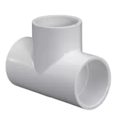 1" Tee PVC Sch. 40 Slip | 401010